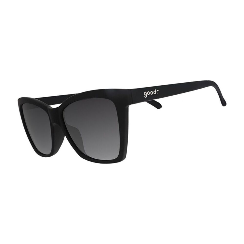 goodr Pop G New Wave Renegade Rectangle Sunglasses - Black - Unisex